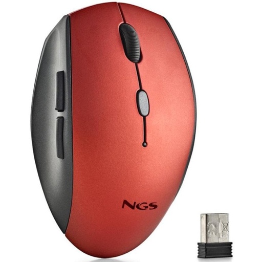 [BEE RED] Souris sans fil NGS Bee - couleur rouge