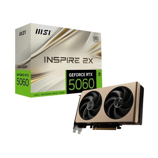 [912-v537-001] Nvidia RTX 5060 MSI Inspire 2X OC 8Gb GDDR7