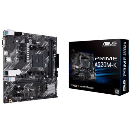 [90MB1500-M0EAY0] Carte mère Micro-ATX Asus Prime A520M-K DDR4 (Socket AM4)