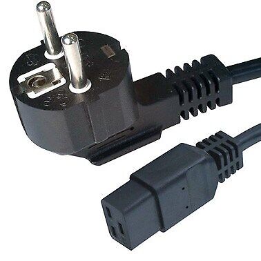 [551118] Câble alimentation secteur 2P+T vers C19 Droit 1.80M