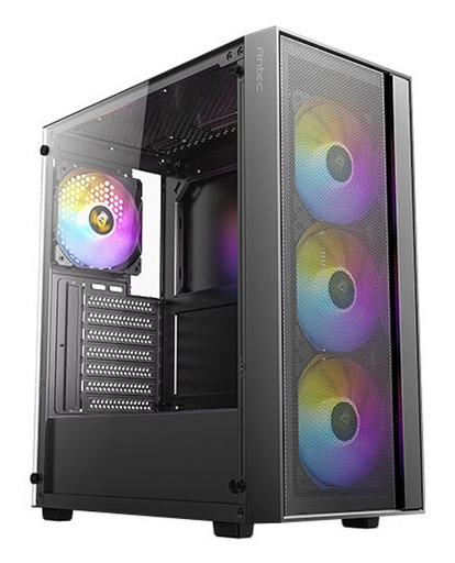 [0-761345-10206-3] Boitier Antec AX65 ARGB Noir ATX