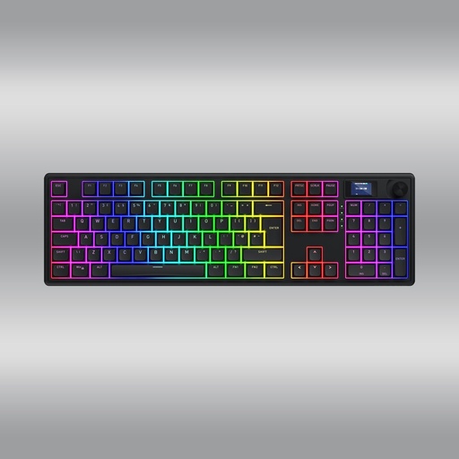 [HTK4101EU] Clavier sans fil mécanique Hator Skyfall 100 Pro RGB (Noir/Noir)