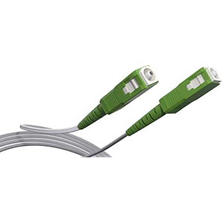 [126503] Câble Fibre Optique SC-APC/SC-APC Orange/Bouygues/SFR 3M